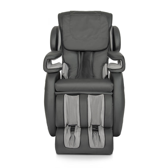 MK-II Plus Massage Chair Charcoal [Certified Reconditioned] - Front View