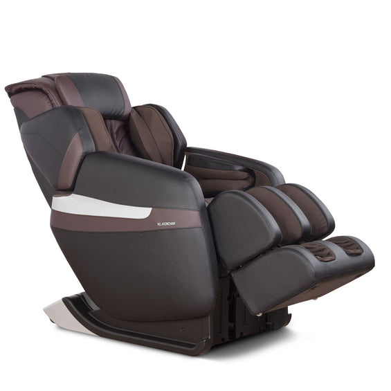 MK-Classic Massage Chair Brown [Certified Reconditioned] - Half-Side