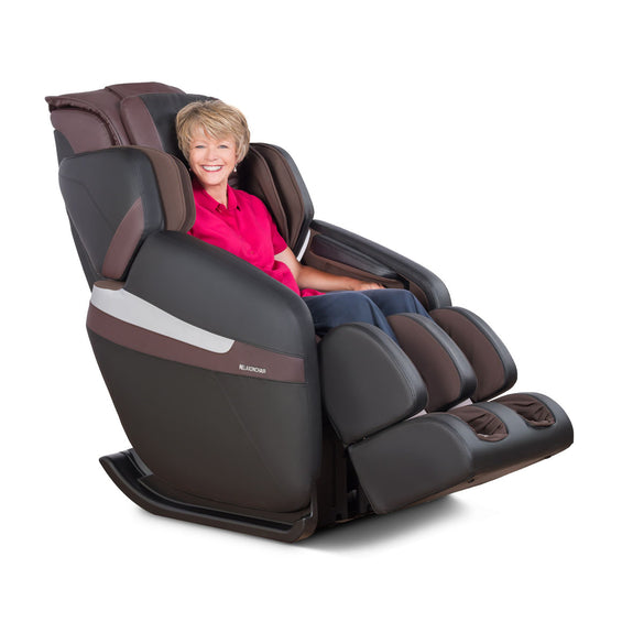 MK-Classic Full Body Massage Chair Brown [Certified Reconditioned]