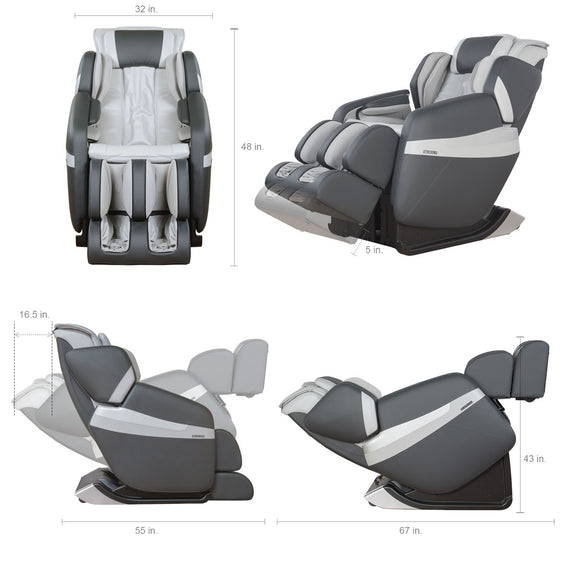 MK-Classic Massage Chair Gray - Specification