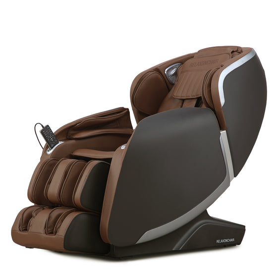 MK-III Full Body Massage Chair Brown - Half Right Side