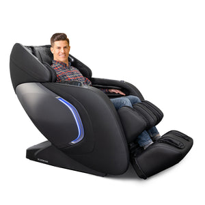 Vita-3D Full Body Massage Chair Black - Chair View with Model